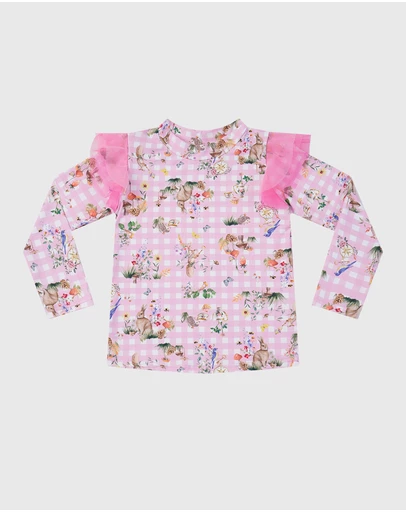 Aqua Blu Kids - Robin Long Sleeve Rash Vest - Babies