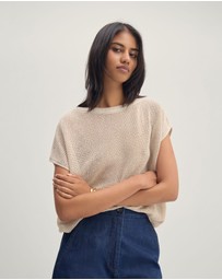 Oxford - Selma Off Shoulder Tank