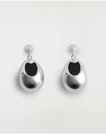 COS - Brancusi Egg Charm Earrings