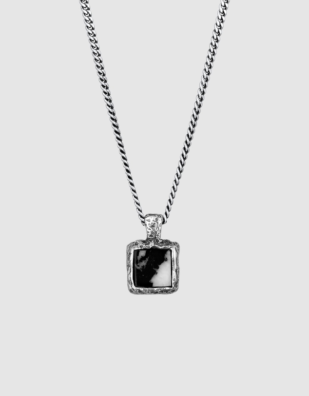Haze & Glory - ICONIC EXCLUSIVE - Necklace Men Day and Night 925 Sterling Silver