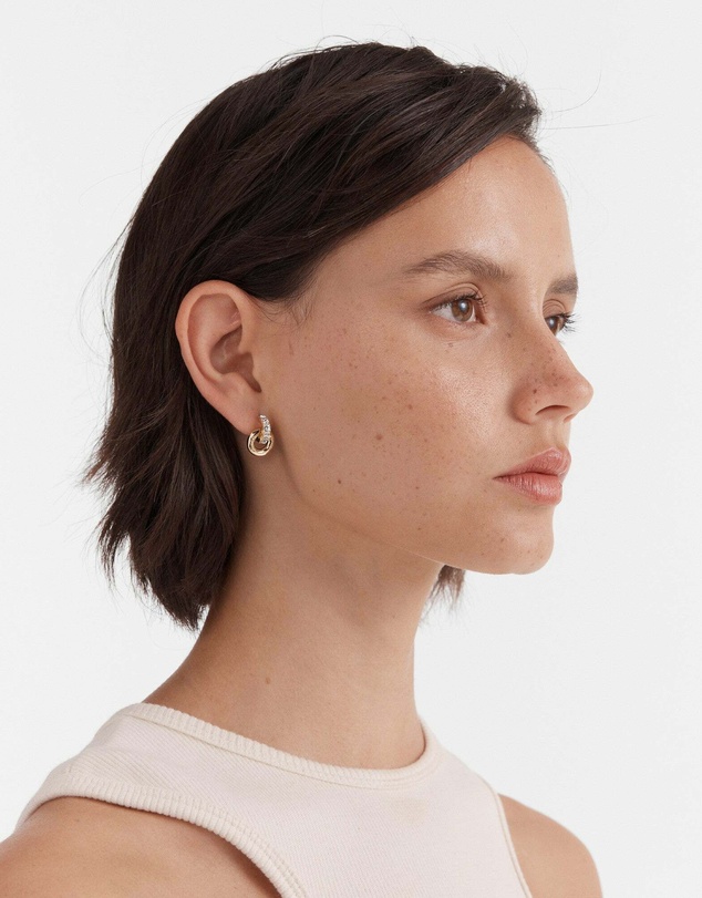MIMCO - Circulate Stud Earrings - Gold
