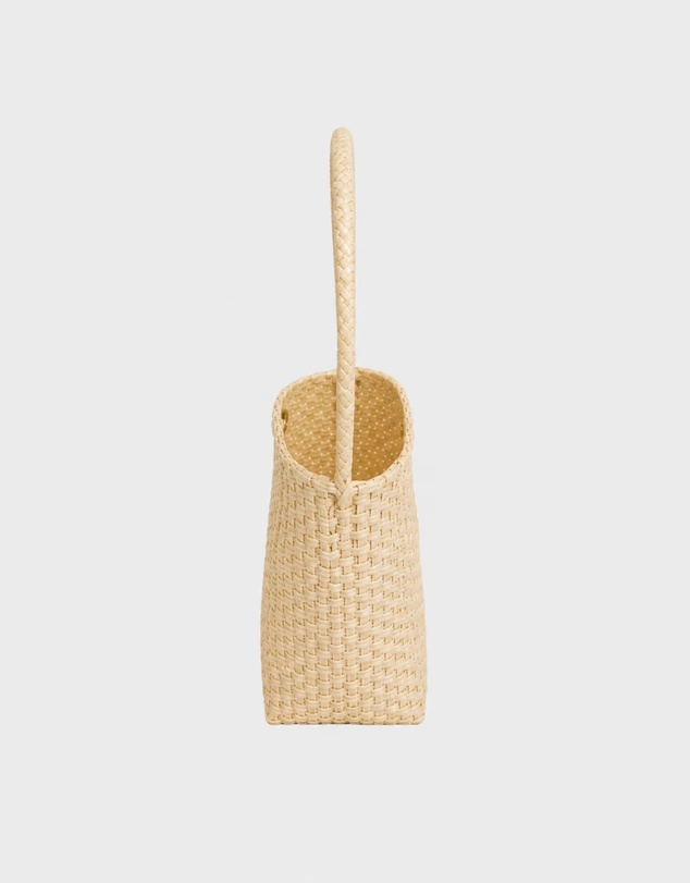 Mimmi Terra - Woven Bucket Bag Panna Cotta