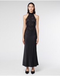 Third Form - Serenade Lace Halter Maxi
