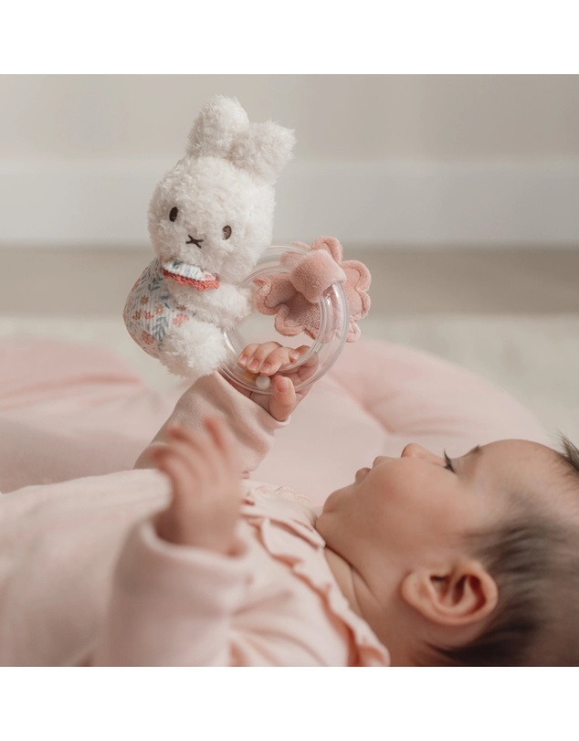 Miffy - Ring Rattle: Lucky Blossom