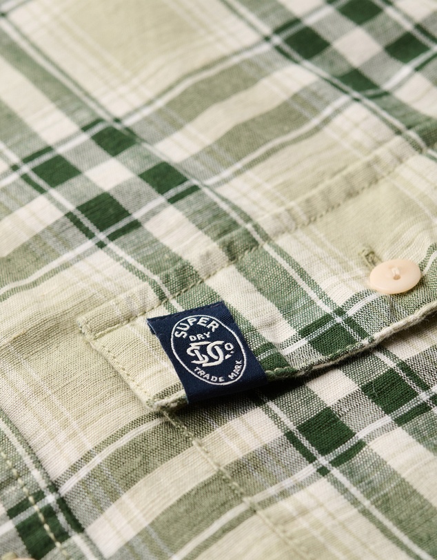 Superdry - Merchant Linen Check Shirt