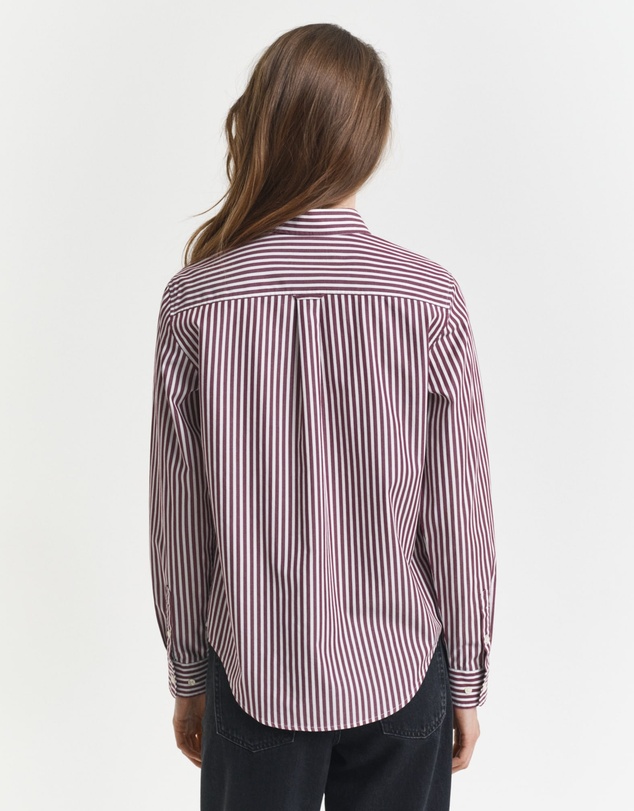 Gant - Regular Fit Striped Poplin Shirt