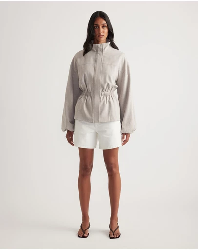 Decjuba - Abigail A-line Denim Shorts