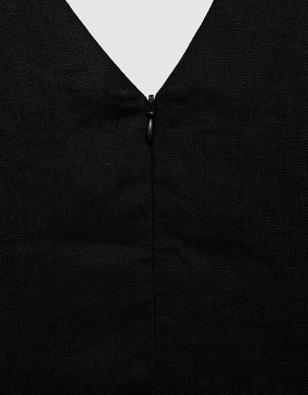 M.N.G - Laura Flared Linen Dress