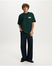 Cotton On - Box Fit Text T-Shirt