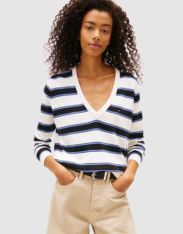 Tommy Jeans - Essential V-Neck Sweater