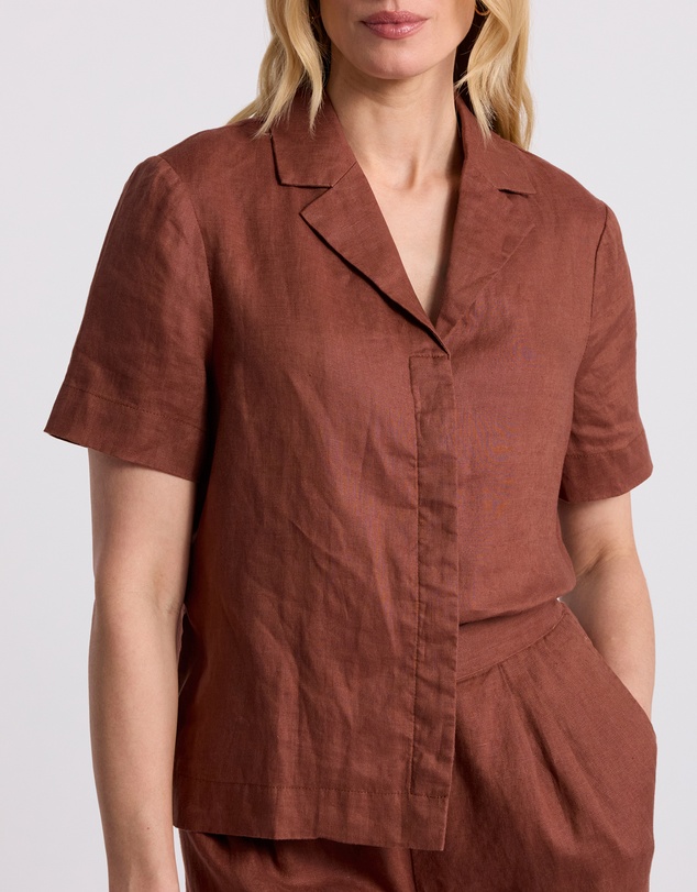 David Lawrence - Leslie Linen Shirt