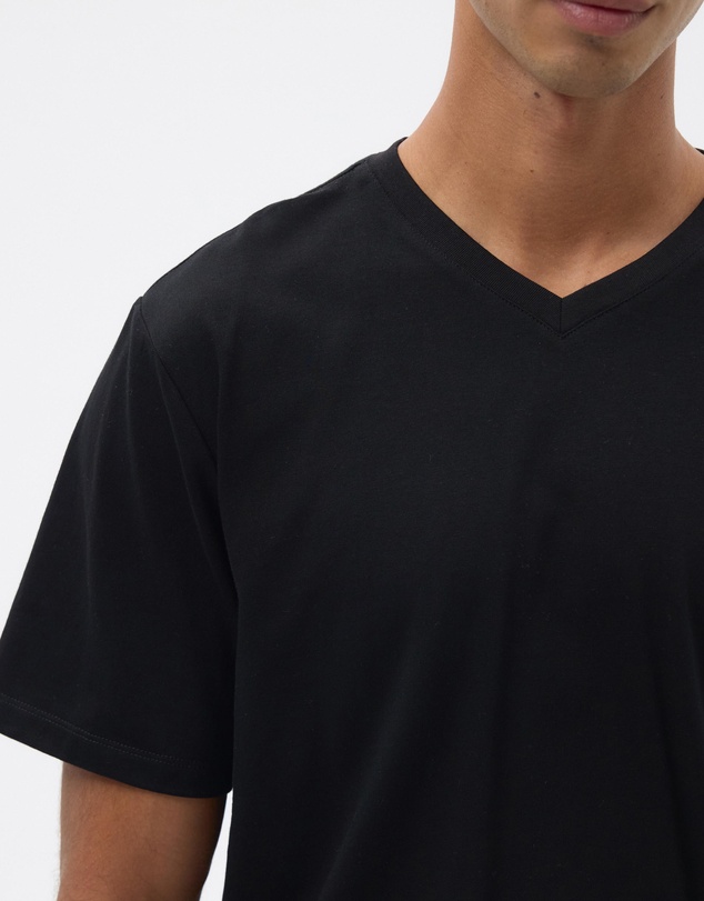 AERE - V-Neck Cotton Tee