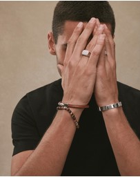 Najo - Moto Men's Silver Ring