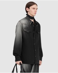 MM6 Maison Margiela - Faded Denim Overshirt