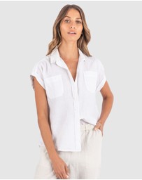 CAMIXA - CAPRI Short Sleeve Linen Shirt