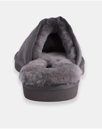 AusWooli Ugg Boots - Coogee Sheepskin Wool Ankle Slippers