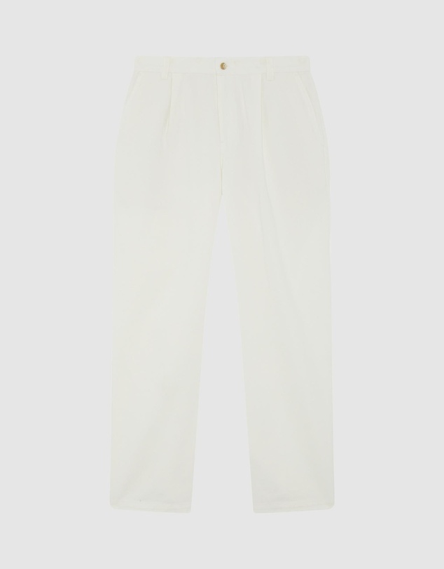 Frescobol Carioca - Aldo Cotton Pleated Trousers