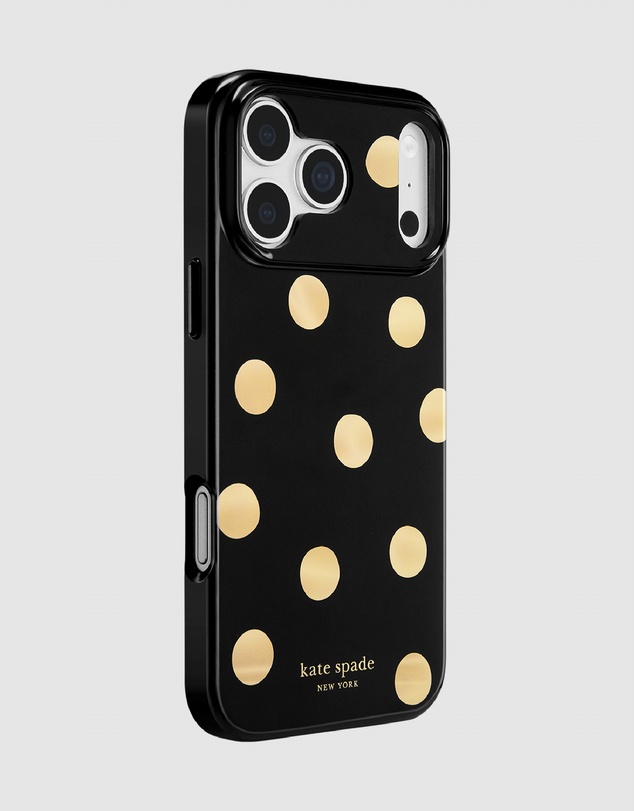 Kate Spade - Kate Spade Metallic Classic Dot MagSafe Case for iPhone 18 Pro Max / 17 Pro Max