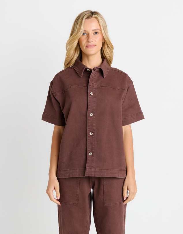 Betty Basics - Quinn Cotton Shirt