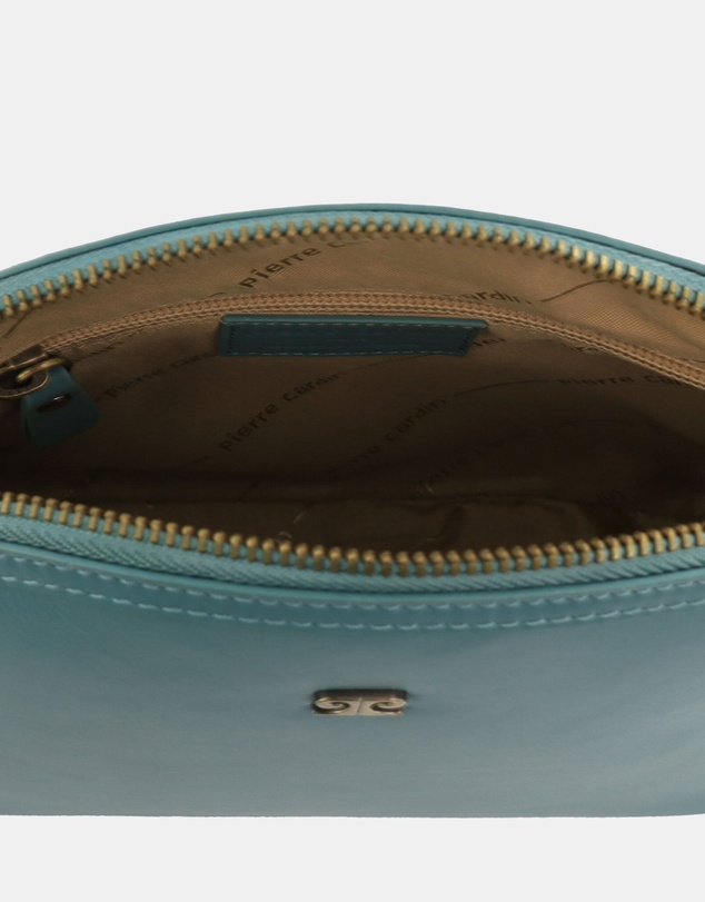 Pierre Cardin - Pierre Cardin Ladies Leather Sleek Crossbody Bag