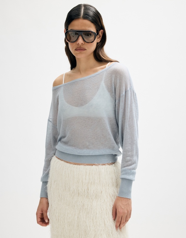 Minima Esenciales - Noemi Merino Wool Knit Top