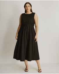 Atmos&Here Curvy - Anna Pintuck Maxi Dress