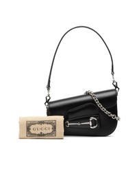 Pre-Loved by Azura Reborn - Pre-Loved Mini Leather Asymmetric Horsebit 1955 Satchel