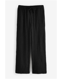 NEXT - Wide Leg Textured Trousers with Linen