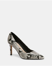 Wittner - Ravyn Croc Embossed Leather Pumps