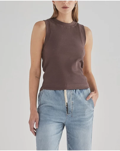 DRICOPER DENIM - Joey Chocolate Top