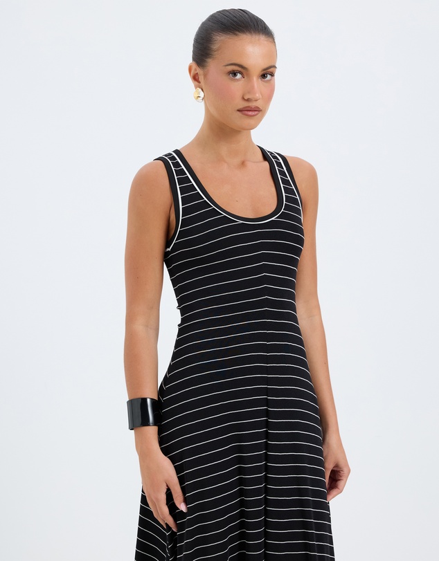 Calli - Taylor Stripe Tank Dress