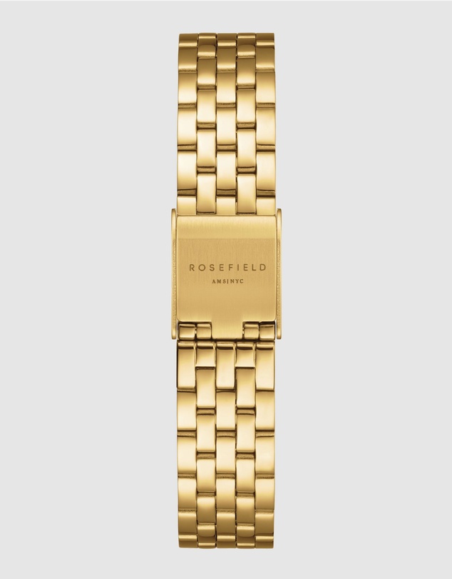 Rosefield - The Boxelle Champagne Gold-Tone Bracelet Watch