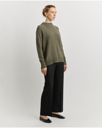 Toorallie - Drop Shoulder Mock Neck