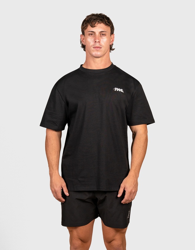 TWL - Oversized T-Shirt Eat Pasta Run Fasta V2