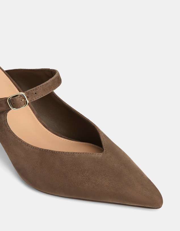Wittner - Lucille Suede Leather Mules