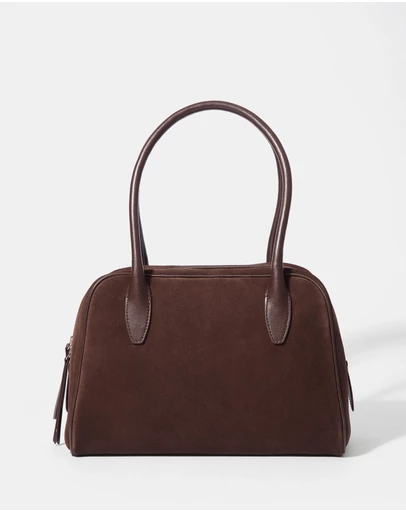 & Other Stories - Leather Bowling Bag