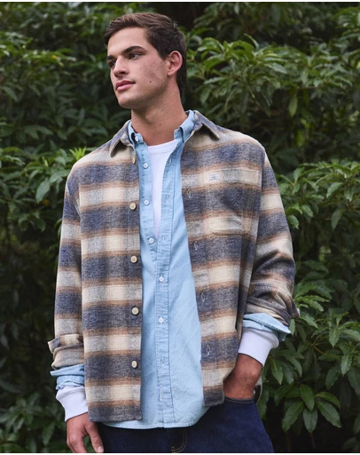 Academy Brand - Fresno Check Overshirt