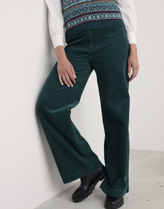 Seasalt - Seasalt Cornwall Green Dillwyn Trouser