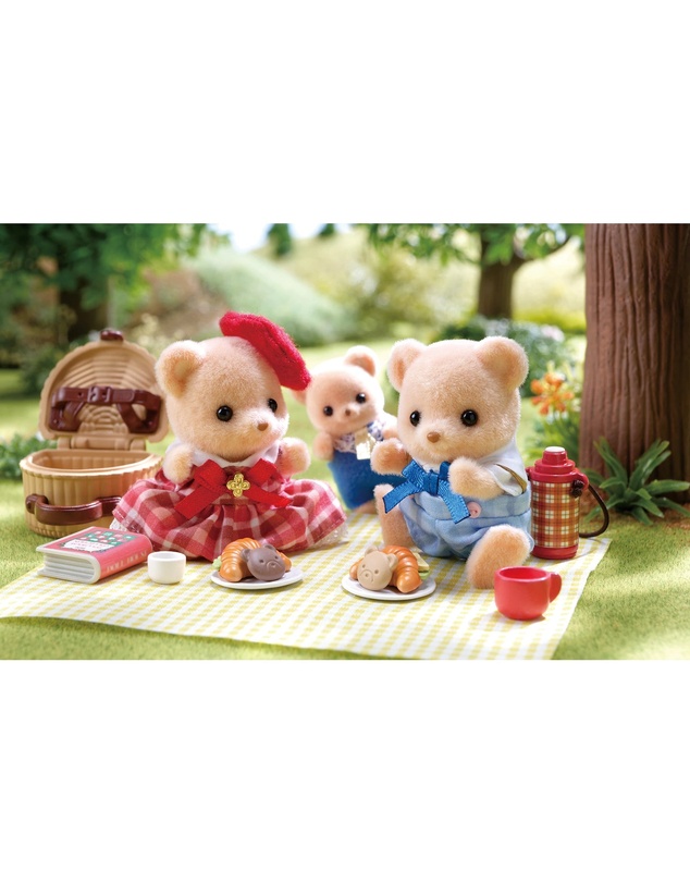 Sylvanian Families - Biscuit Bear Sister & Brother
