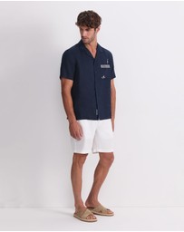 Sportscraft - Club Short Sleeve Linen Shirt