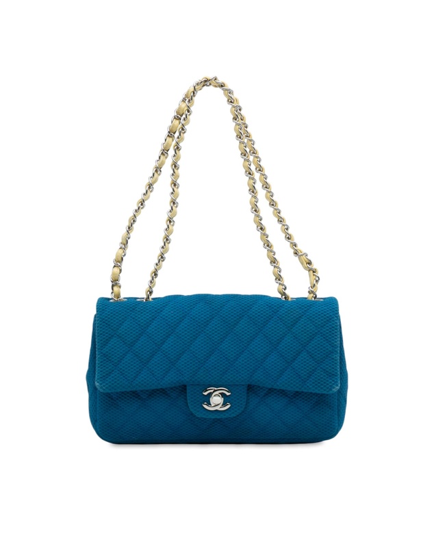 Pre-Loved by Azura Reborn - Pre-Loved Medium Quilted Perforated Jersey Single Flap