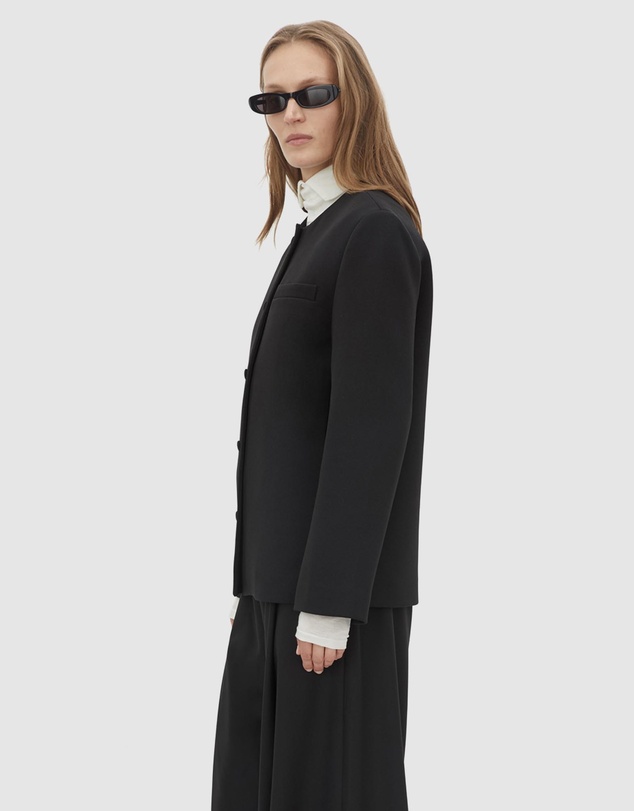 CAMILLA AND MARC - San Fitted Collarless Jacket