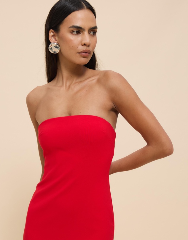 CHANCERY - Cleo Peplum Midi Dress