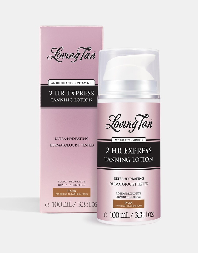 Loving Tan - 2-Hour Express Tanning Lotion Dark 100ml