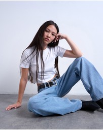 TOPSHOP - Everyday SS Crop T-Shirt