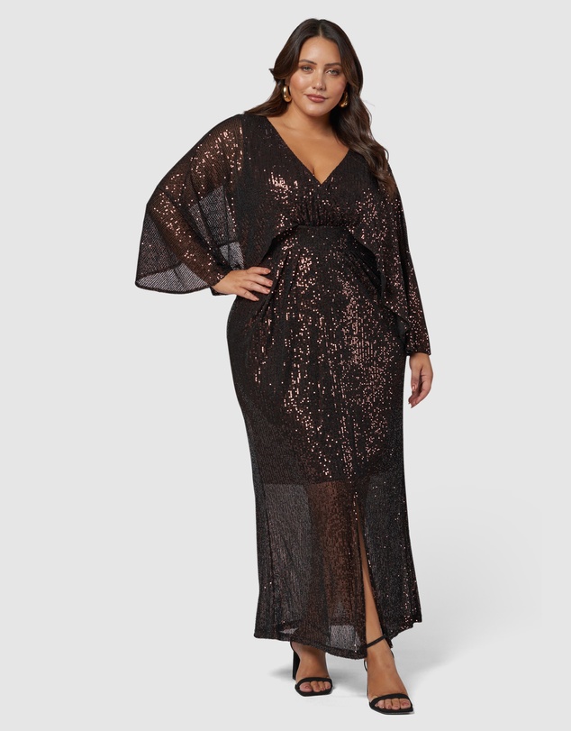 Pink Dusk by Curve Project - Red Carpet Ready Maxi Dress