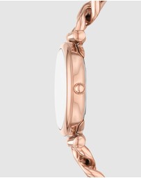 Fossil - Carlie Rose Gold Tone Analogue Watch
