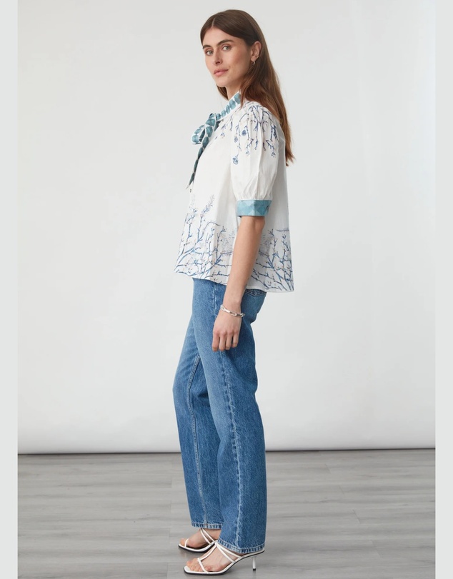 Seventy + Mochi Denim - Poppy Top