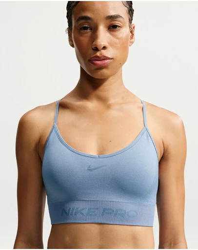 Nike - Pro Seamless Light-Support Padded Sports Bra