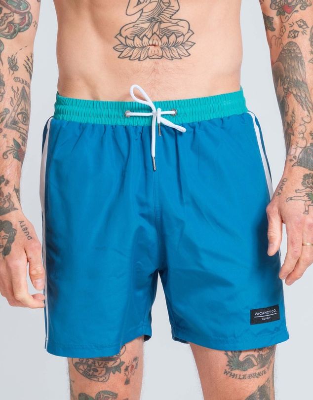 Vacancy Co - Side Stripe Swim Short